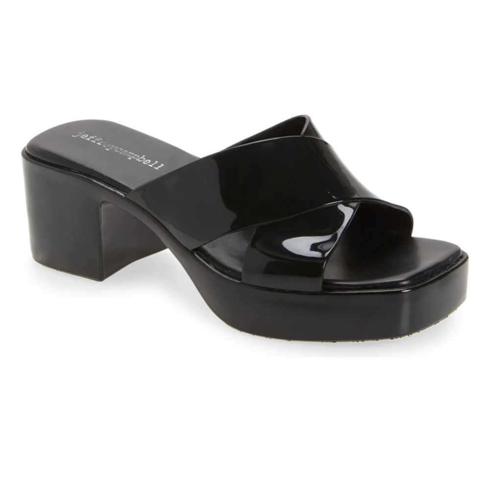 Jeffery Campbell bubblegum mules // gently used // size 8